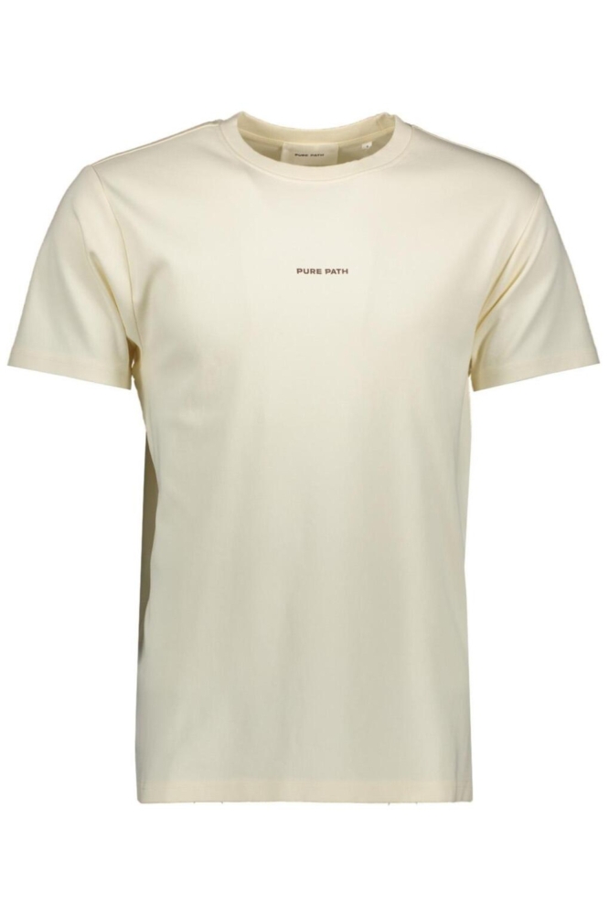 REGULAR FIT T SHIRT 25030108 54 ECRU